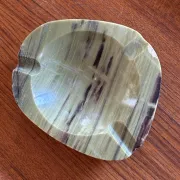 Cendrier vintage onyx vert