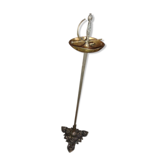 Ashtray shape sword 1960s