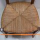 Chaise à langer paillée en merisier, époque directoire - 1ère partie du xixe