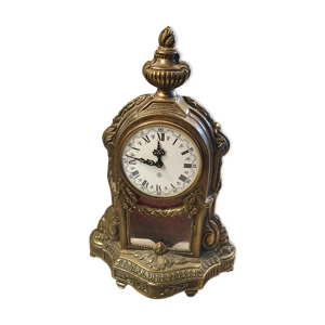Pendule baroque laiton
