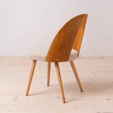 Set of 8 midcentury dining chairs by a.šuman, customizable upholstery available