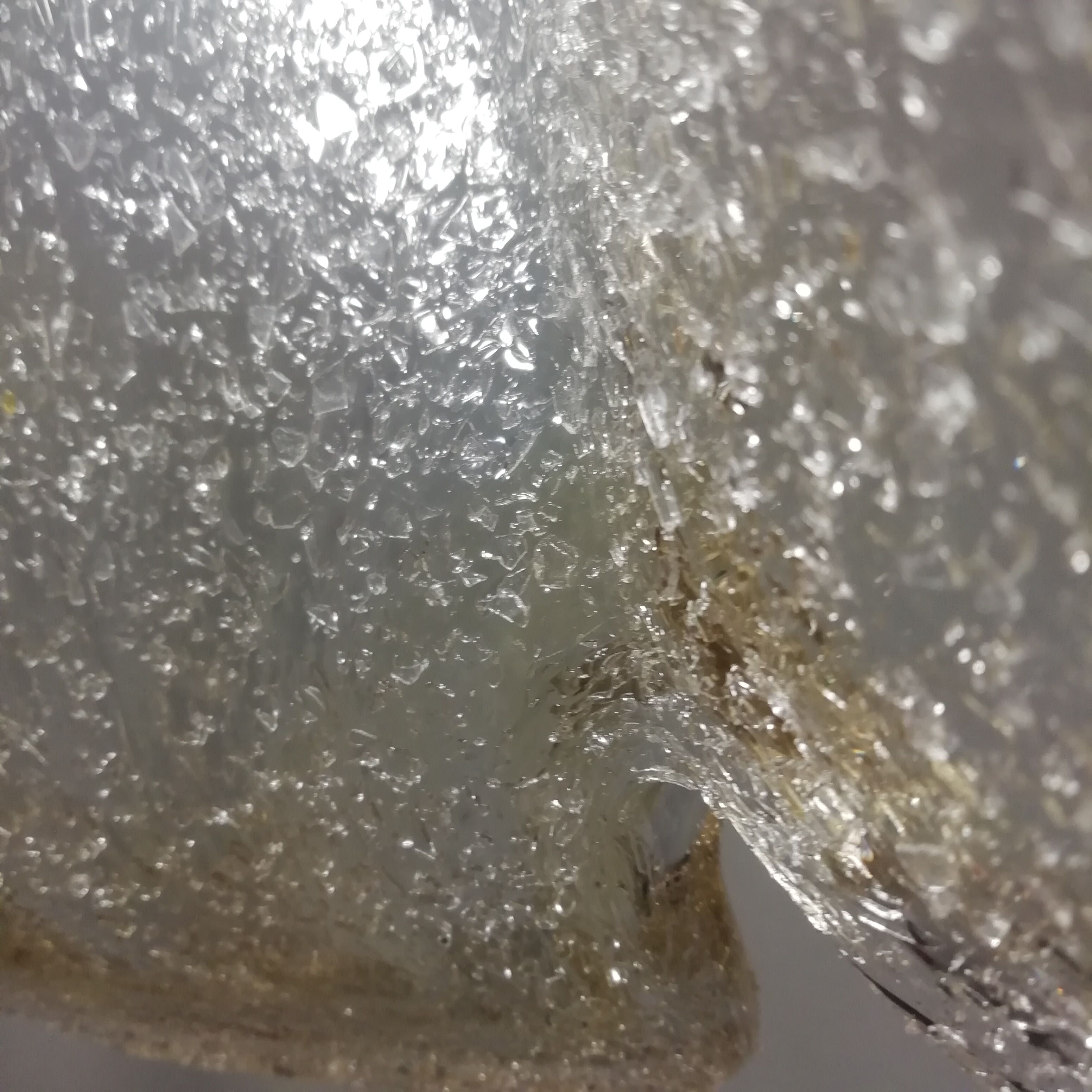 Danish ceiling lamp of the Omi house with Murano glass tulip