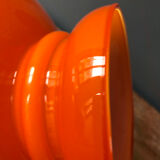 Vintage orange opaline suspension