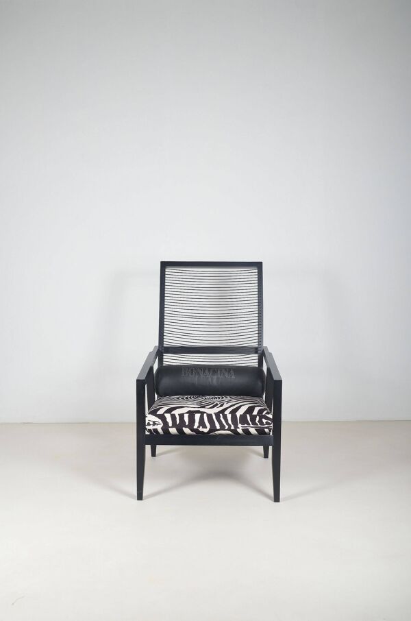 Fauteuil lounge Astoria HB par Franco Bizzozzero pour Bonacina Pierantonio, 1999