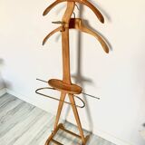 Valet de chambre vintage en hêtre – Fratelli Reguitti, design 1950, mobilie