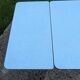 Vintage Formica table efji novoplan with 2 integrated extensions 109/148/197.