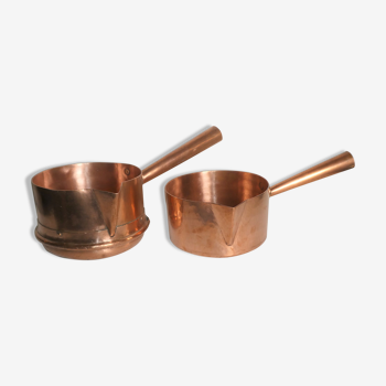 Set of 2 pastry pots