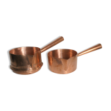 Set of 2 pastry pots