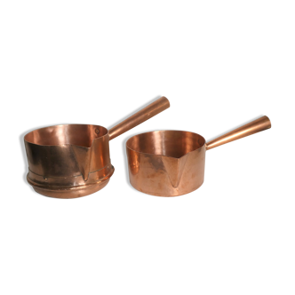 Set of 2 pastry pots