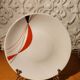 6 dessert plates from the 1970s Wintertling Marktleuthen Bavaria.