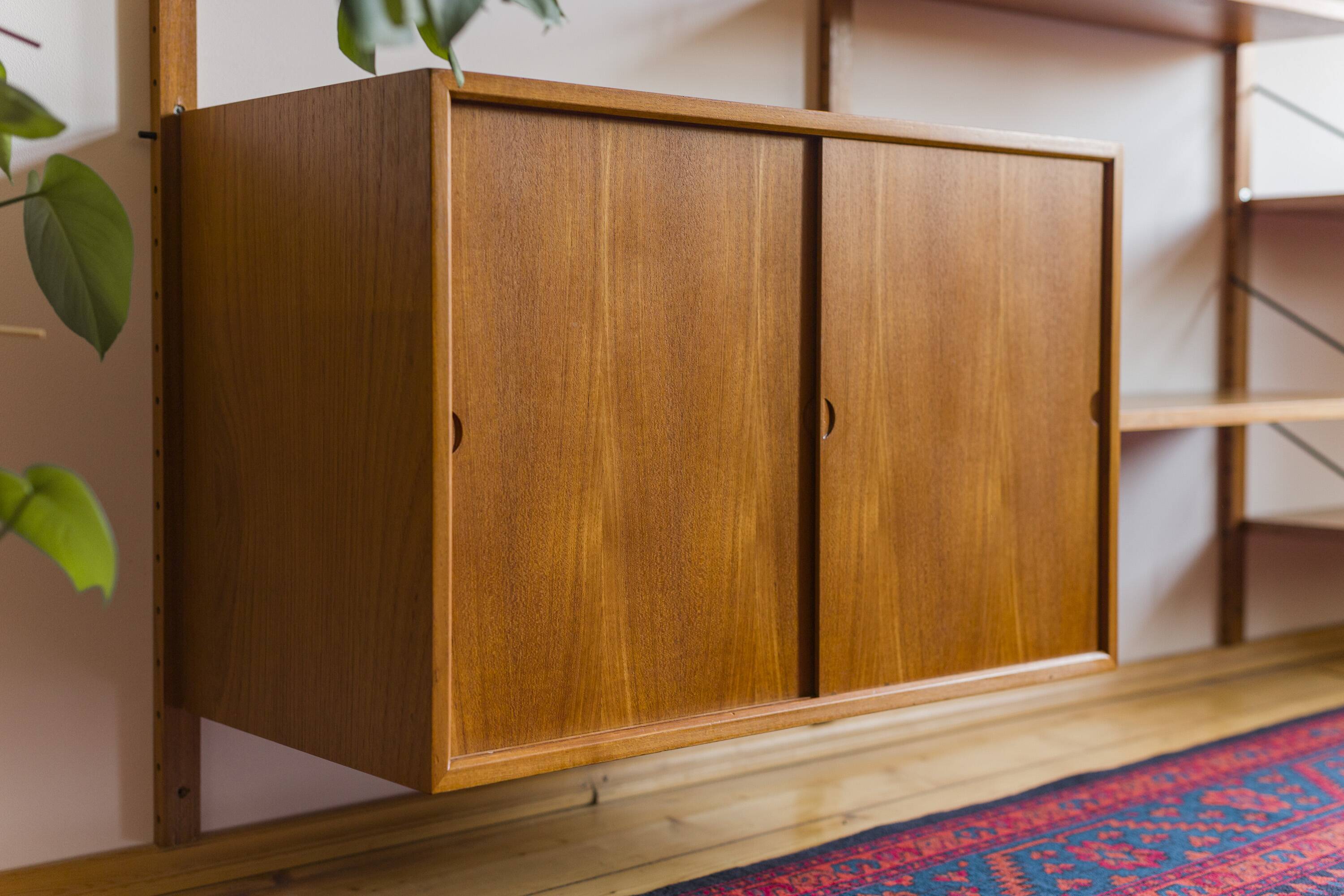 Modular Wall Shelving System by Poul Cadovius for Cado, 1960s
