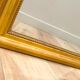 Louis Philippe gilded mirror with gold leaf - 19th century - 72 x 54 cm