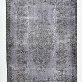 5x9 Rug For Living Room Blue Gray Floral Vintage Area Rug, 170x268Cm SK 1390