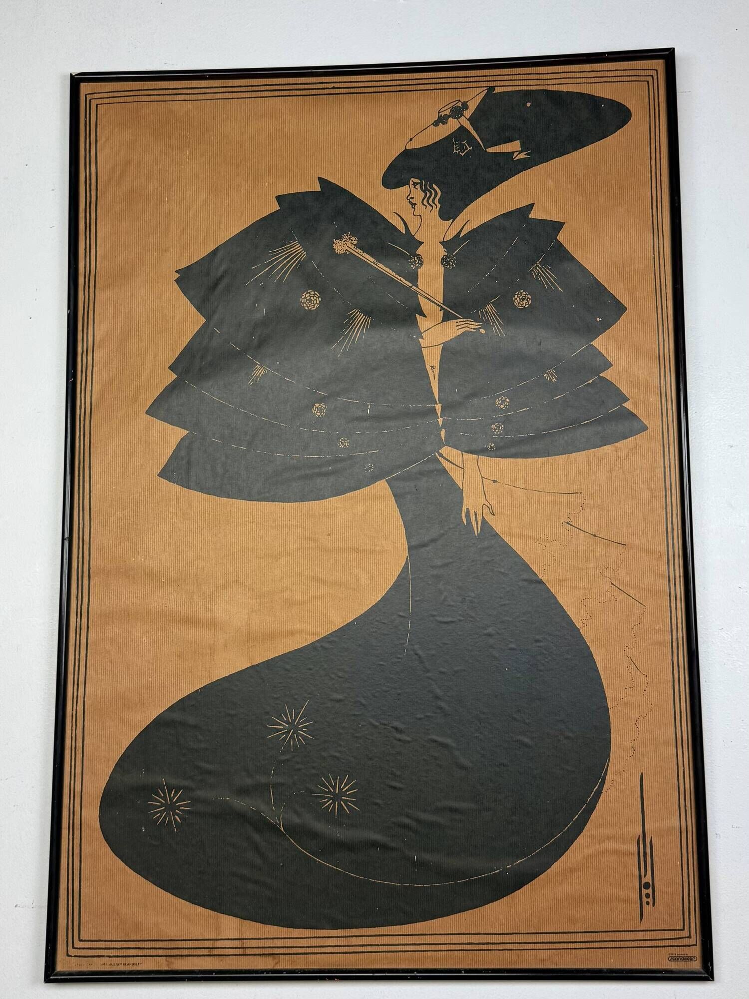 Vintage poster Aubrey Beardsley Salomé Art Nouveau