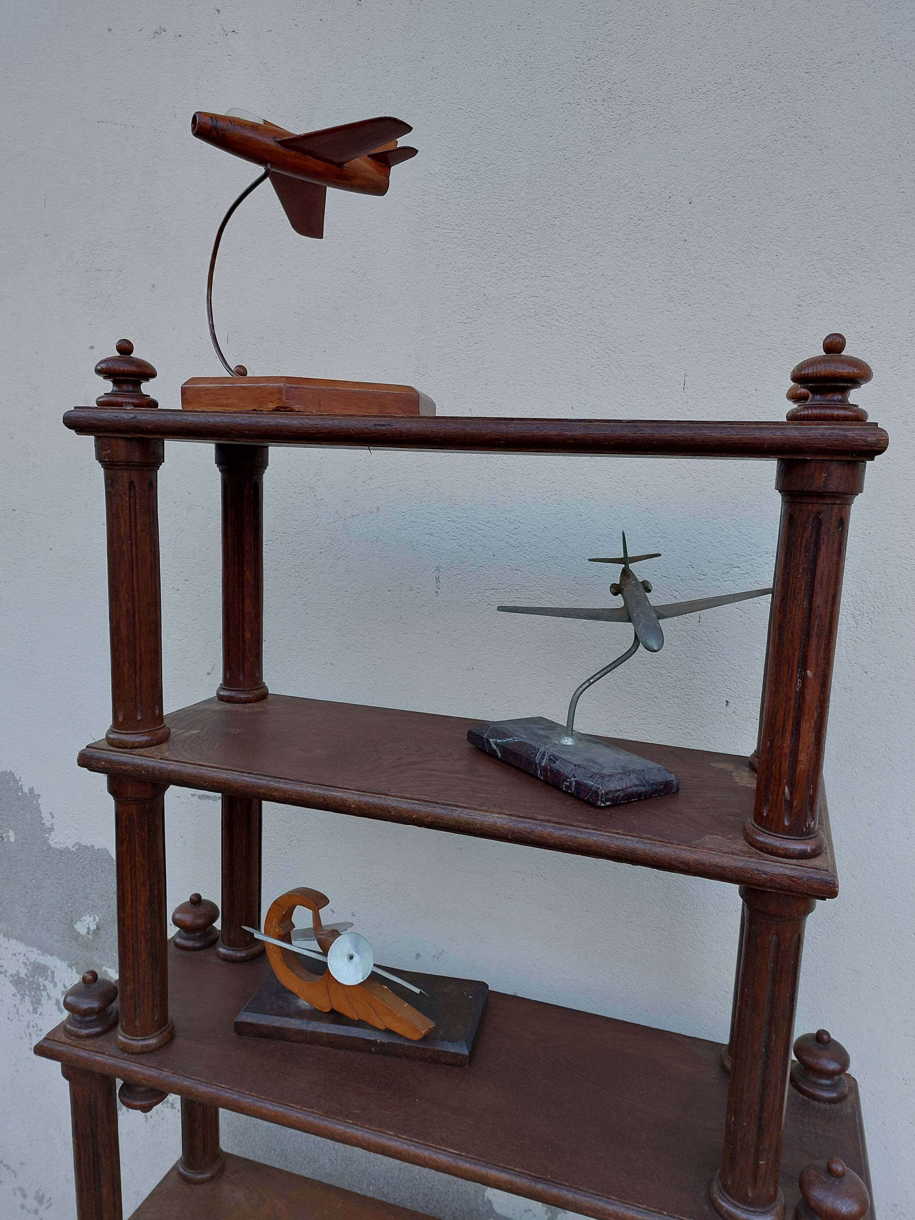 Oak Shelf 6 Trays 1900 -1m62