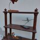 Étagère en chêne 6 plateaux 1900