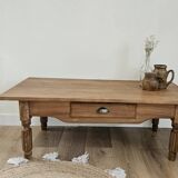 Table basse ancienne en bois