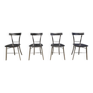chaises de salle à manger - 1980 ensemble