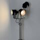 Floor Lamp Lights Milan Model P433 Brusasco and Torretta Design 1970s