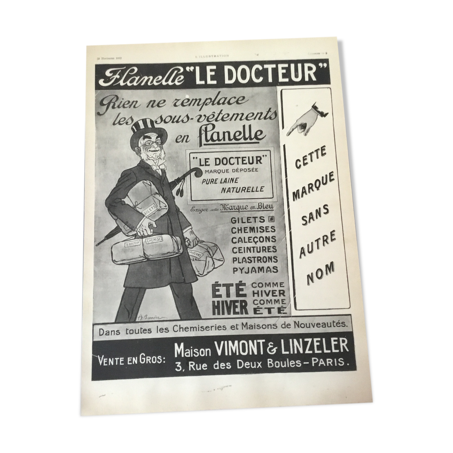 Vintage advertising to be framed