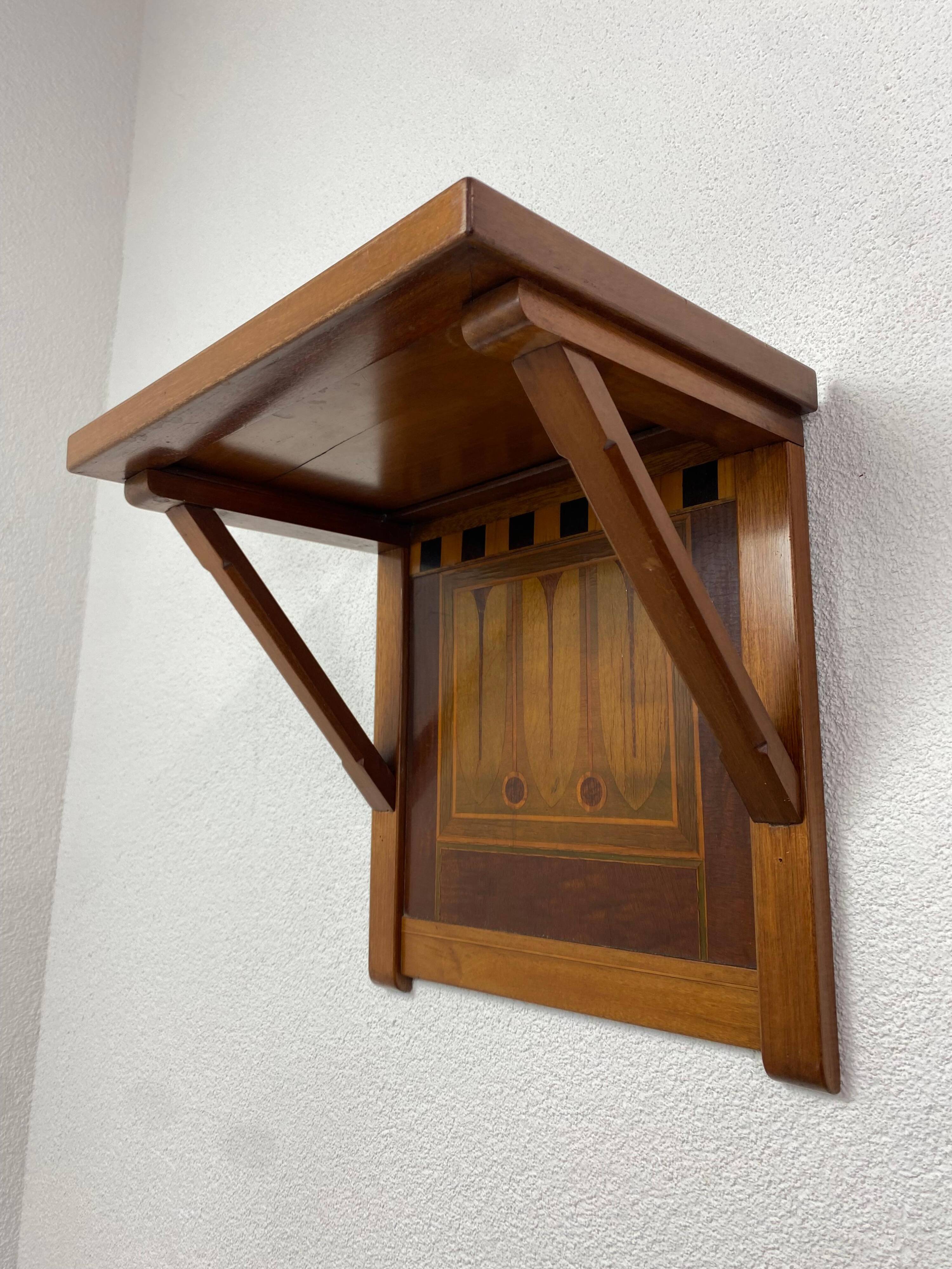Wall shelf by Koloman Moser for Wiener Werkstätte