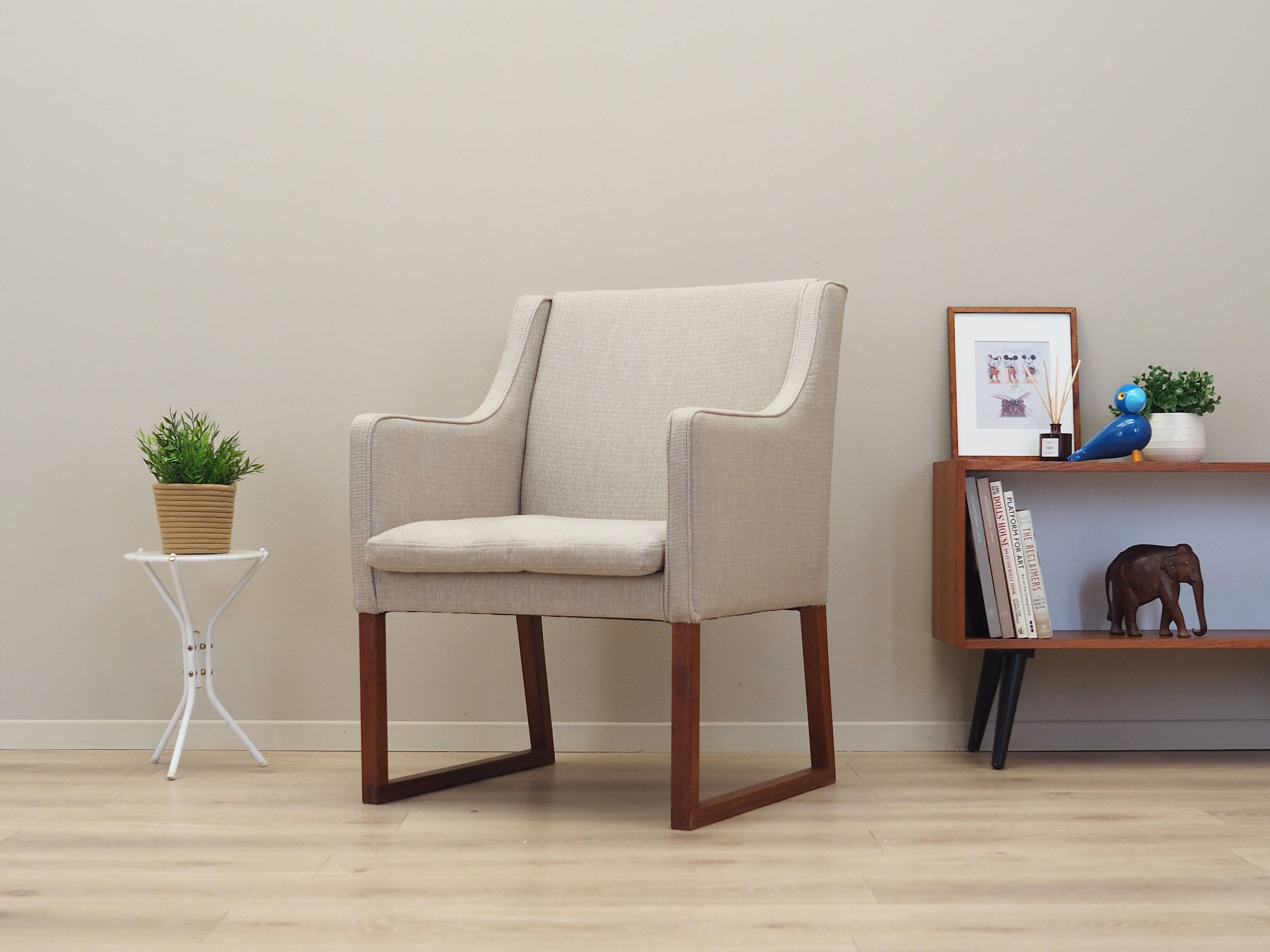 Teak armchair, Danish design, 1970s, designer: Borge Mogensen, production: Fredericia Furniture