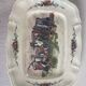 Large serving dish from the Sarreguemines pottery, 1900.