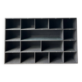 Craft furniture, painted wooden bookcase