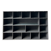 Craft furniture, painted wooden bookcase