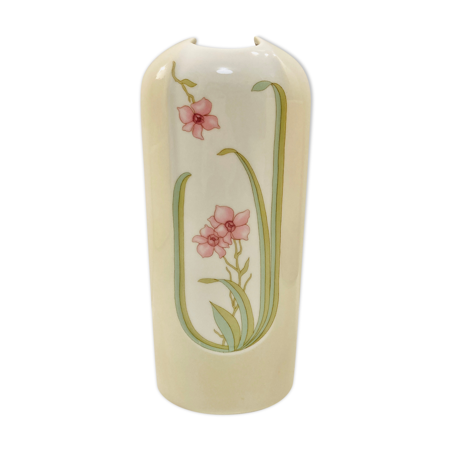 Porcelain vase art nouveau Eschenback Bavaria Germany