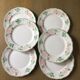 6 vintage dessert plates, Salins France