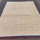 Handwoven natural wool rug size 200/300 cm