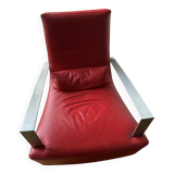 Ligneroset leather armchair, Nico model