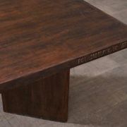 Pierre Jeanneret large library table PJ-TAT-08-A, Chandigarh, 1955-1956