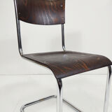 Tubular steel cantilever chair by Mart Stam