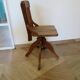 Rare American office chair - wooden - swivel - 50s/60s - child