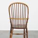 Chaise Windsor anglaise antique du XIXe siècle en orme