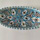 Moroccan glazed ceramic dish, Safi craftsmanship style