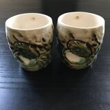 Pair of shell mugs