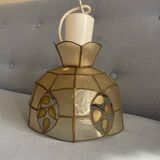 Lustre en nacre et laiton