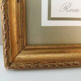 Table Board botanical "Rosa Eglanteria"