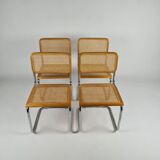 4 dining chairs by Marcel Breuer, italy, 1970