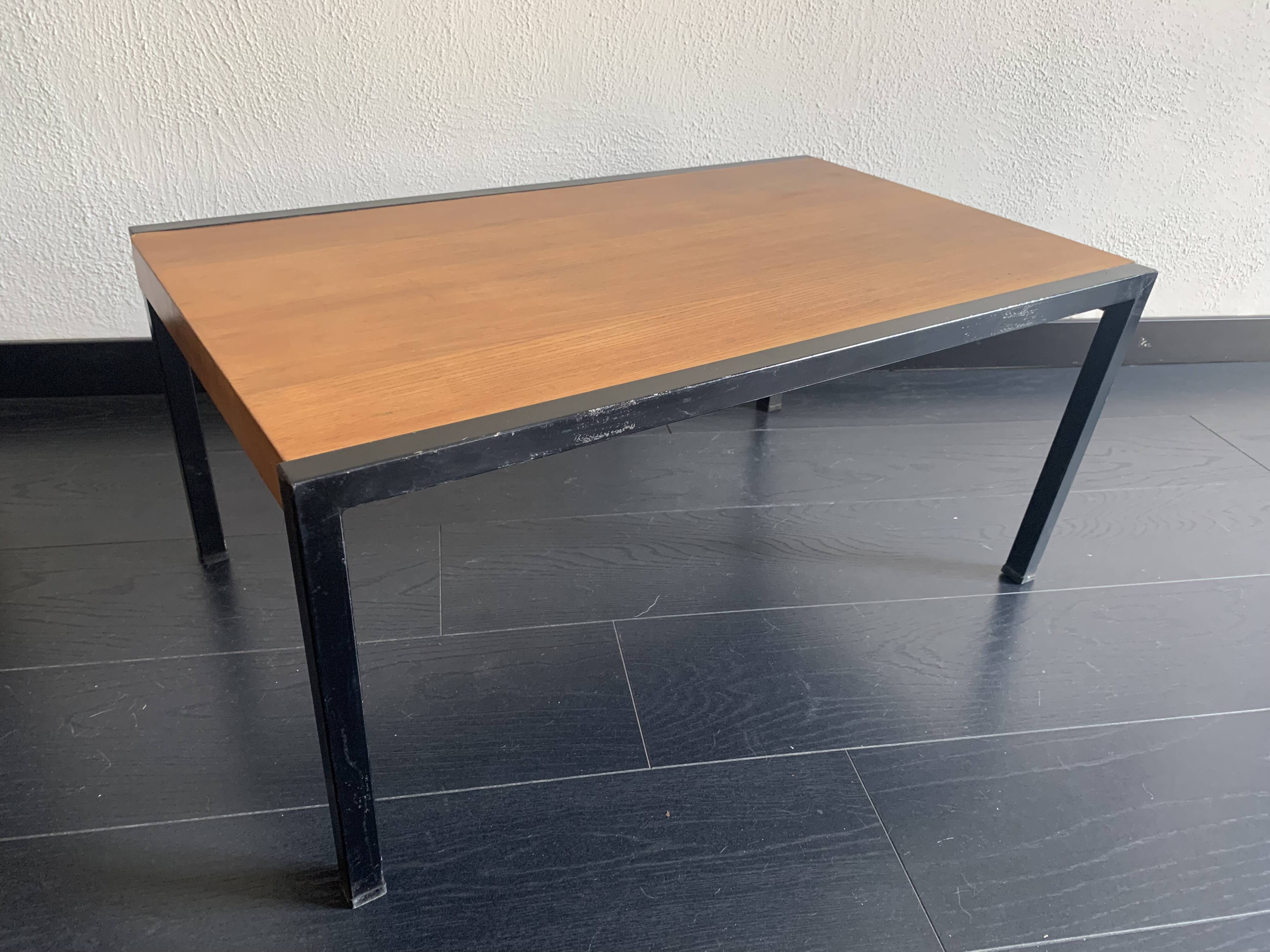 Vintage coffee table 1950 Gérard Guermonprez Magnani - 80 x 50 x 35 cm
