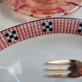 2 raviers in porcelain art deco