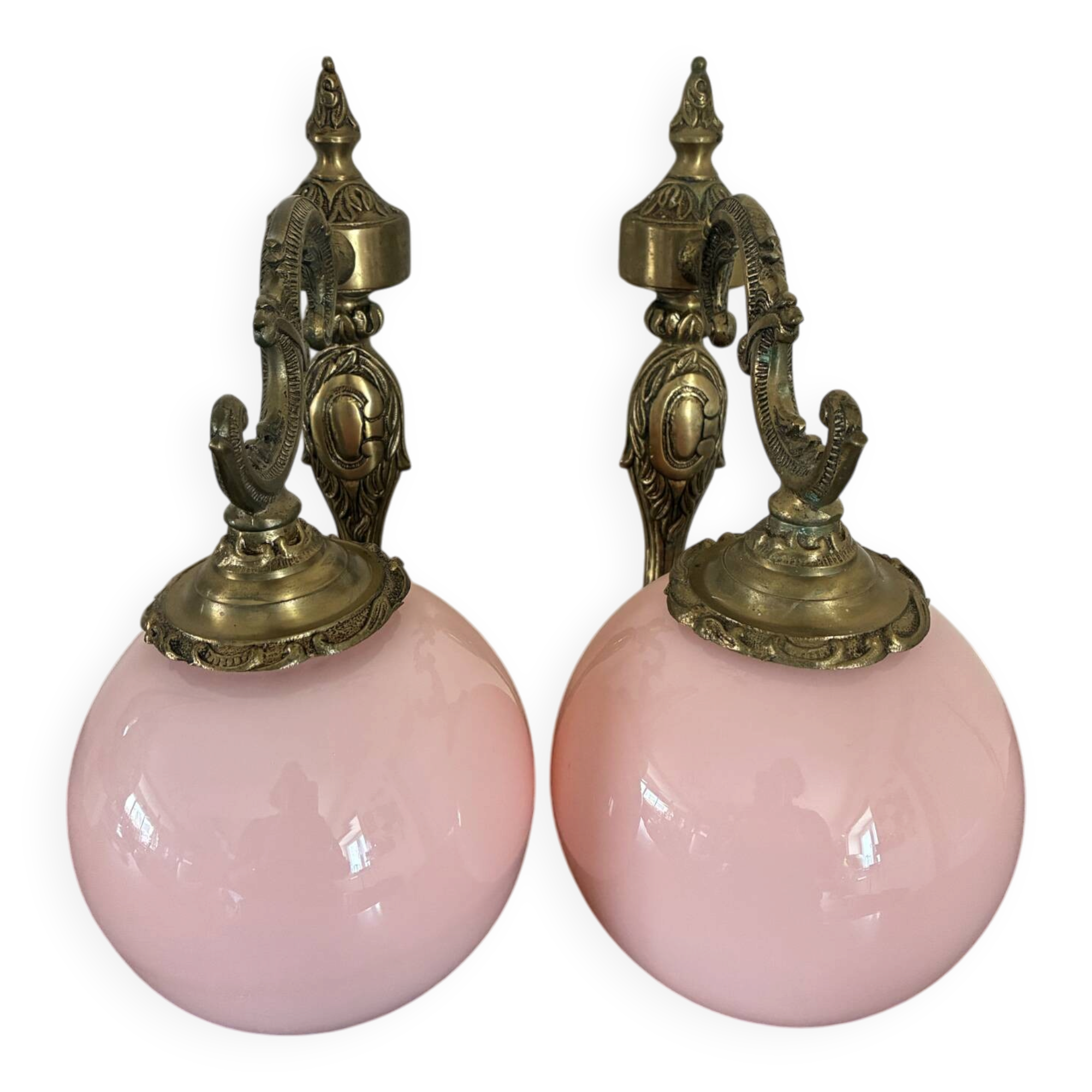 Pair of antique wall sconces