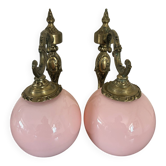 Pair of antique wall sconces