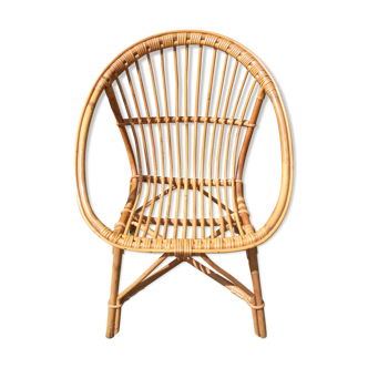 Rattan armchair