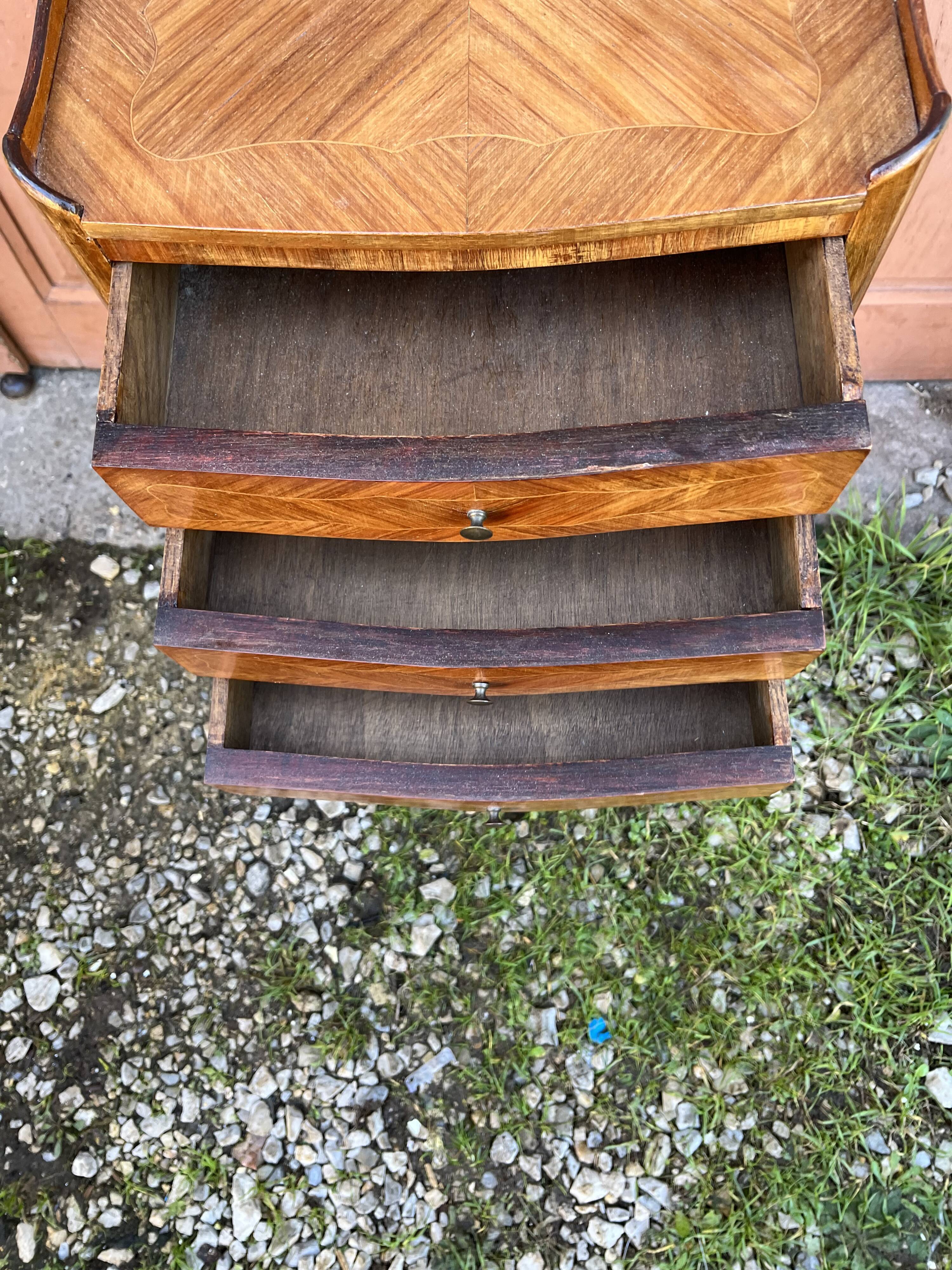 Louis XV style bedside table