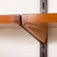 Kai Kristiansen home office shelving unit in teak for FM Mobler, 1960s