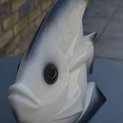 Vase/sculpture poisson des années 60